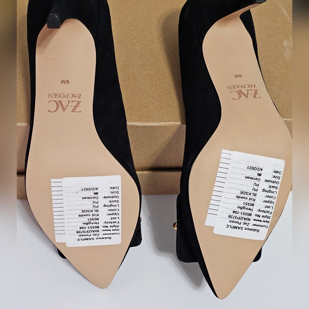 Zac Posen Nia Buckle Pumps - Picture 8 of 9